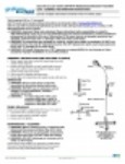Assembly & Operation Instructions - 1697-1M-220 Exam Lamp With Mobile Base and SOK-IT-GUARD® Lock